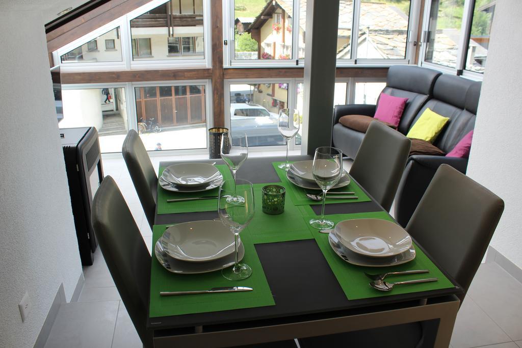 Apartamento Haus Dorf 7 Saas-Grund Exterior foto